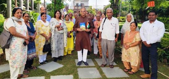 Elderly man reunited with family at Prerana Old Age Home