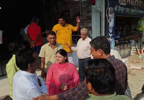Chairperson took stock of the cleanliness arrangements