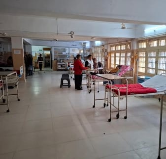 ...lamps will provide light, hospital management will keep hope alive