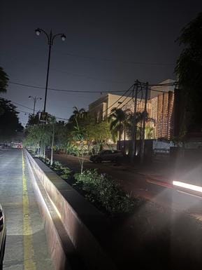 The festival of lights left the city in darkness, with fancy streetlights on five roads, including Model Town, switched off.