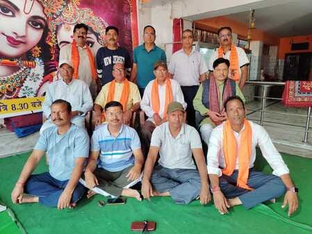 Rajendra became the president of the Shiva temple committee