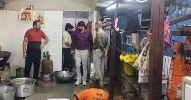 26 samples taken from 17 shops...food items seized