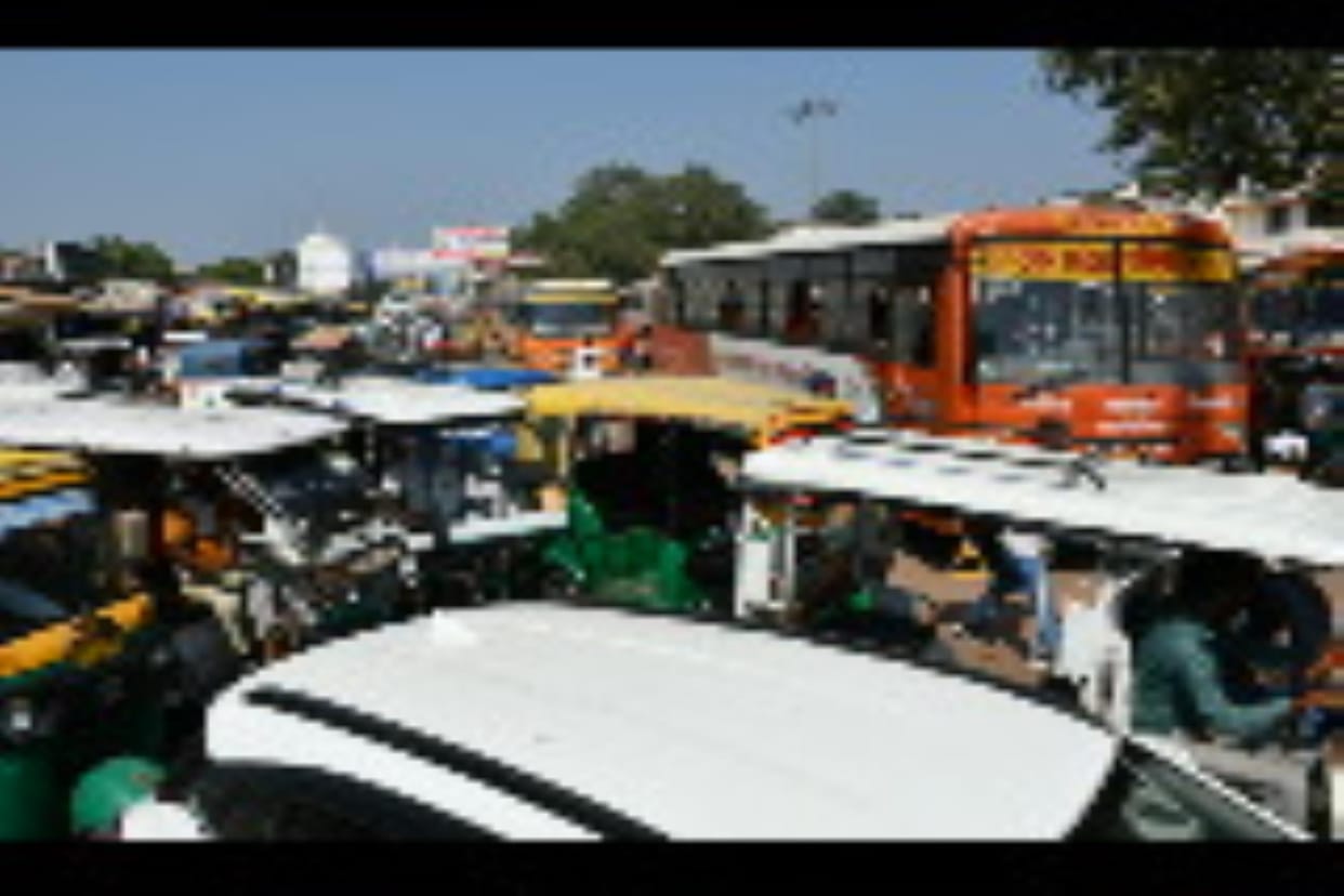 Bus, auto and e-rickshaw drivers are not improving... there is only traffic jam.