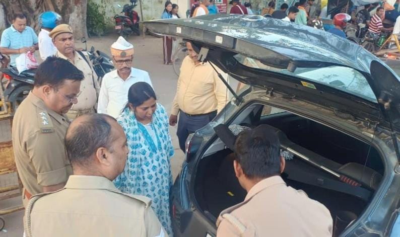 SDM and CO did checking at the border