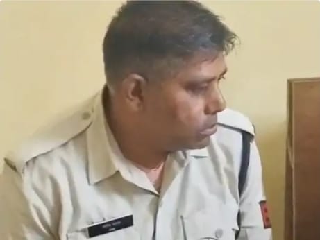 Seoni News: Bribe-taking head constable arrested while taking bribe of Rs 5 lakh