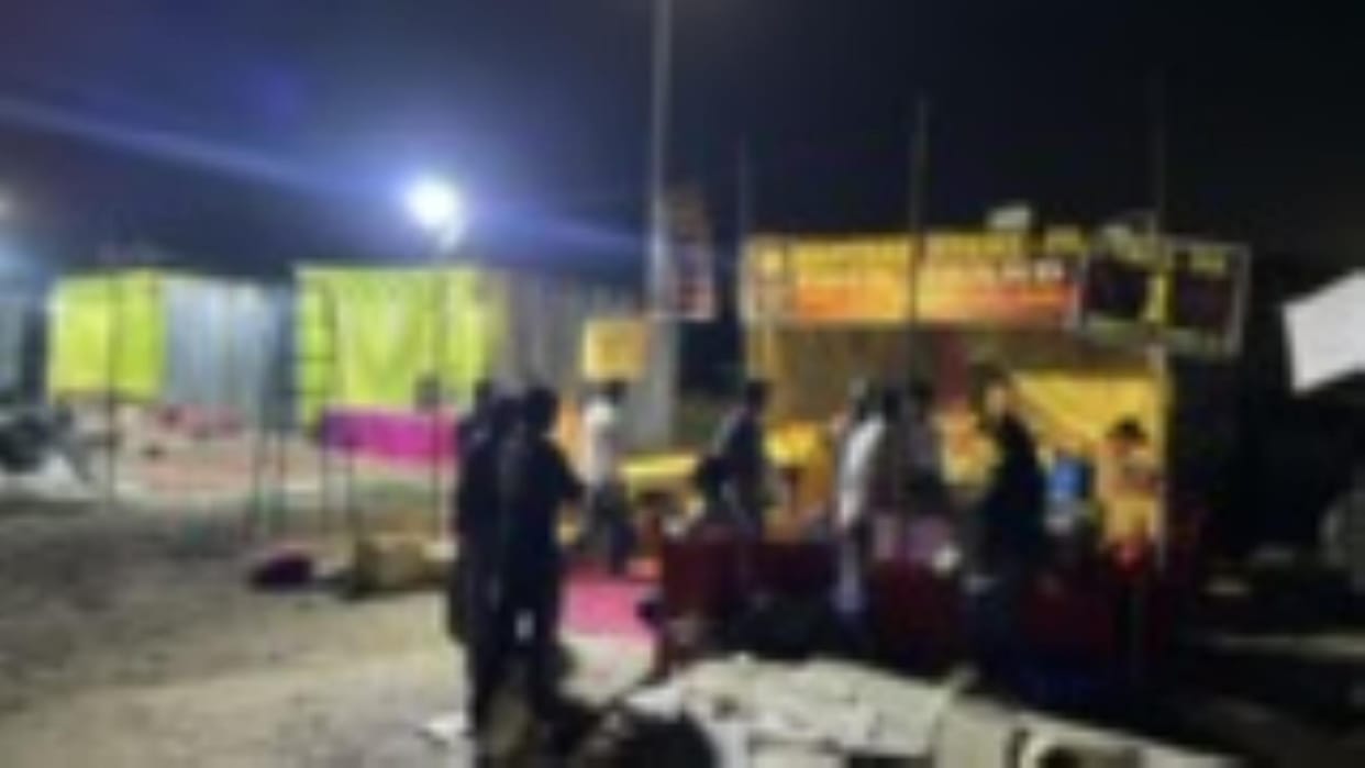 Fireworks stalls set up in Chandigarh