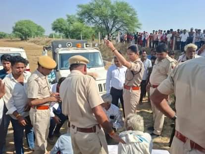 Dausa News: Woman found dead in an anicut with 2½-year-old daughter after Diwali cleaning dispute