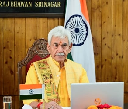 Srinagar, LG Manoj Sinha, Inaguration Through Video Conferencing, Litrary Festival