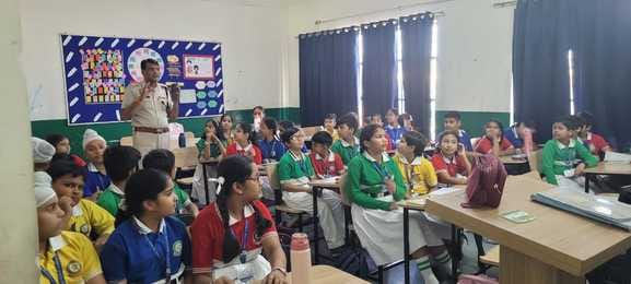 1.69 lakh students took the traffic rules exam in the district.