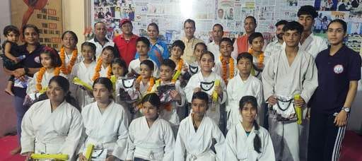 Martial arts players honored