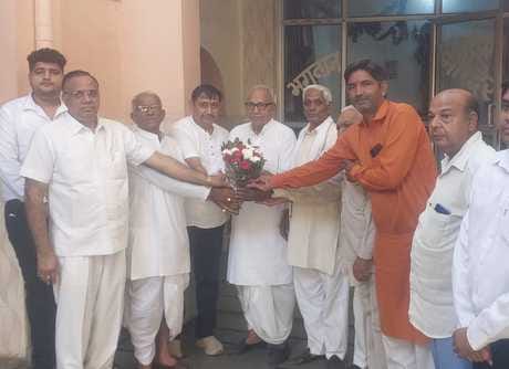 Welcomed the Khap chief