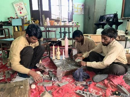 Disabled students from Arpan are lighting a flame of hope in the darkness.