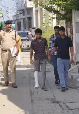 The accused of firing got the mark done