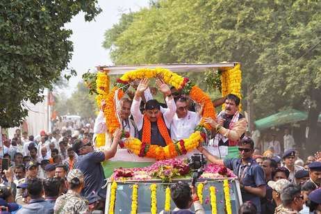 ब्यावर में आयोजित किसान सम्मेलन में शामिल हुए मुख्यमंत्री।