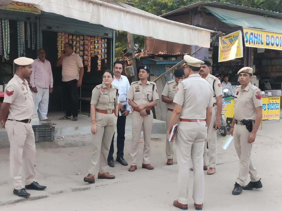 Superintendent of Police inspected the checkpoints