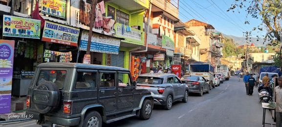 Diwali festival: Traffic police plan fails in Jogindernagar
