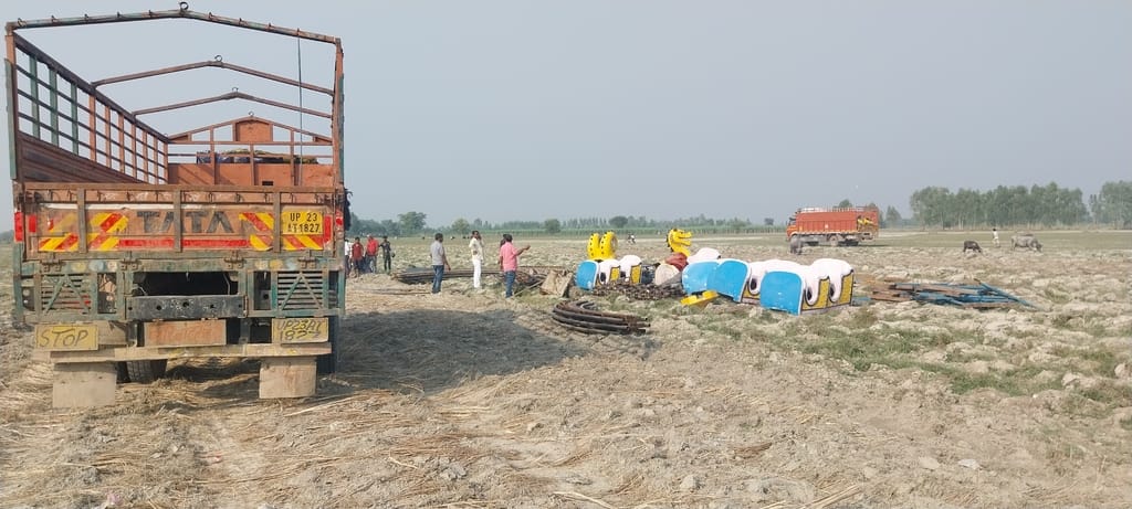 Preparations for the Kakora fair have intensified, and equipment for the games and entertainment has arrived.