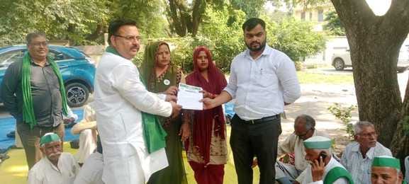 Farmers sent a 17-point memorandum to the Chief Minister.