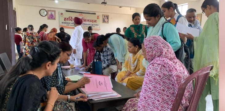 Parent-teacher meeting held at Dayanand Mahila Mahavidyalaya