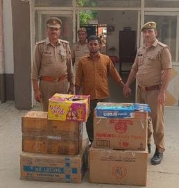 Illegal firecracker business caught, case registered against three people