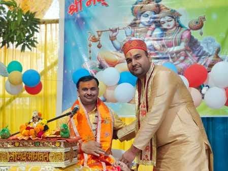Even a sinner is saved by taking the name of God: Akhilesh Shukla