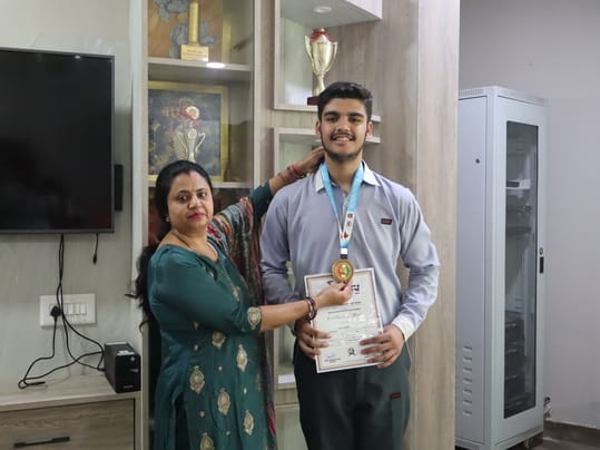 Vasu Brar won gold medal in Ju-Jitsu National Championship