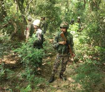 hiranagar news, search operation news