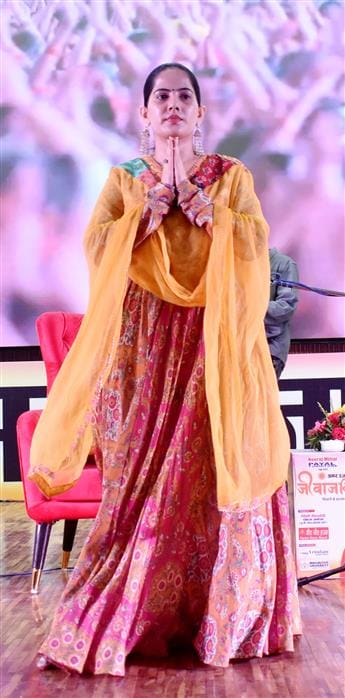 Smile is the solution to every sorrow: Jaya Kishori