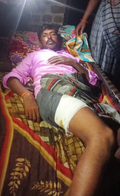 A farmer returning from his field was attacked and injured by a bull.