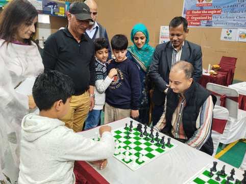 Srinagar, The Kashmir Chess Club, Fide International Chess Tournament Start