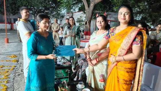 Deepotsav celebrated in police line