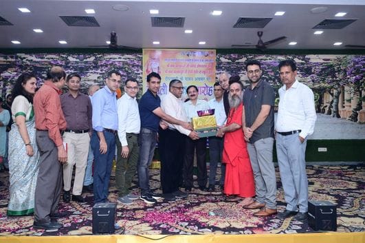 The ceremony took place at Baba Balakpuri Charitable Dispensary