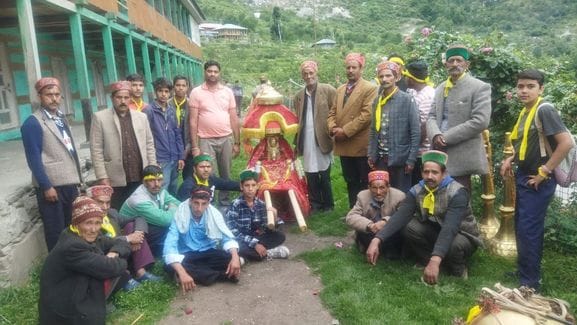 Deity Panchveer acquired powers in Dhaur Garh