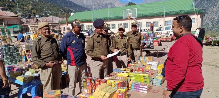 Firecrackers will be sold at four places in Kalpa and Nichar blocks