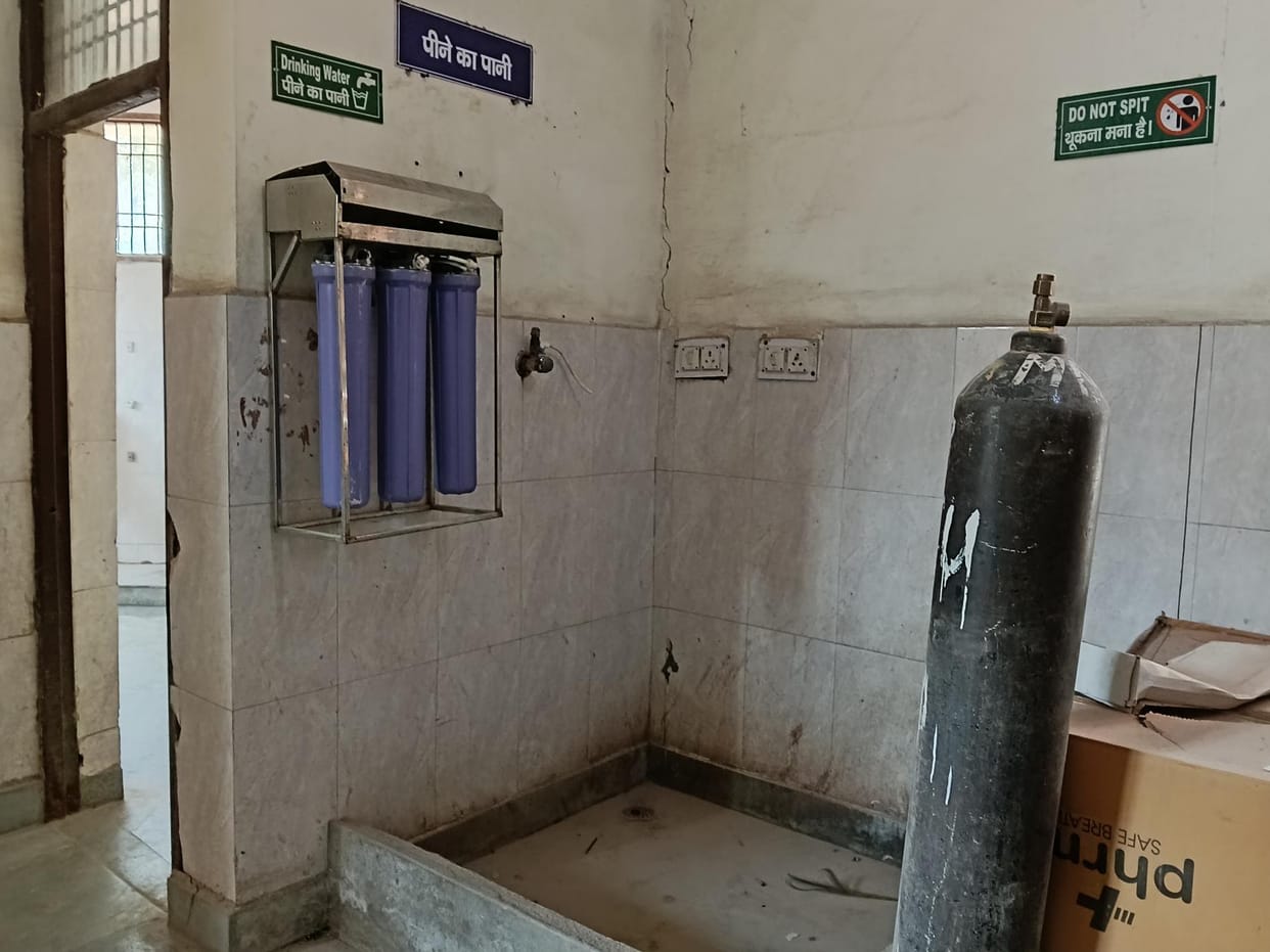 problem of drinking water incivil hospital