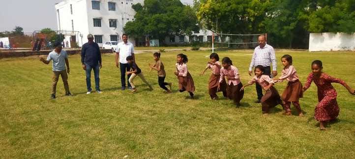 Roshni and Ragini win the race.