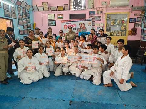 Karate players' enthusiasm increased