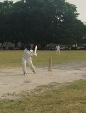 Handa XI won on the strength of Adhikari's batting