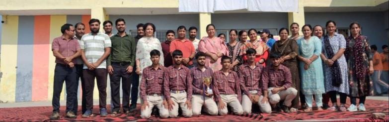Dayanand Sadan won the competition.