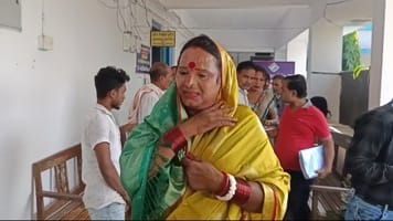 Bettiah bihar news Maya Rani of Kinnar community filed nomination in bettiah today news