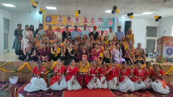 God Bless Public School first in group dance