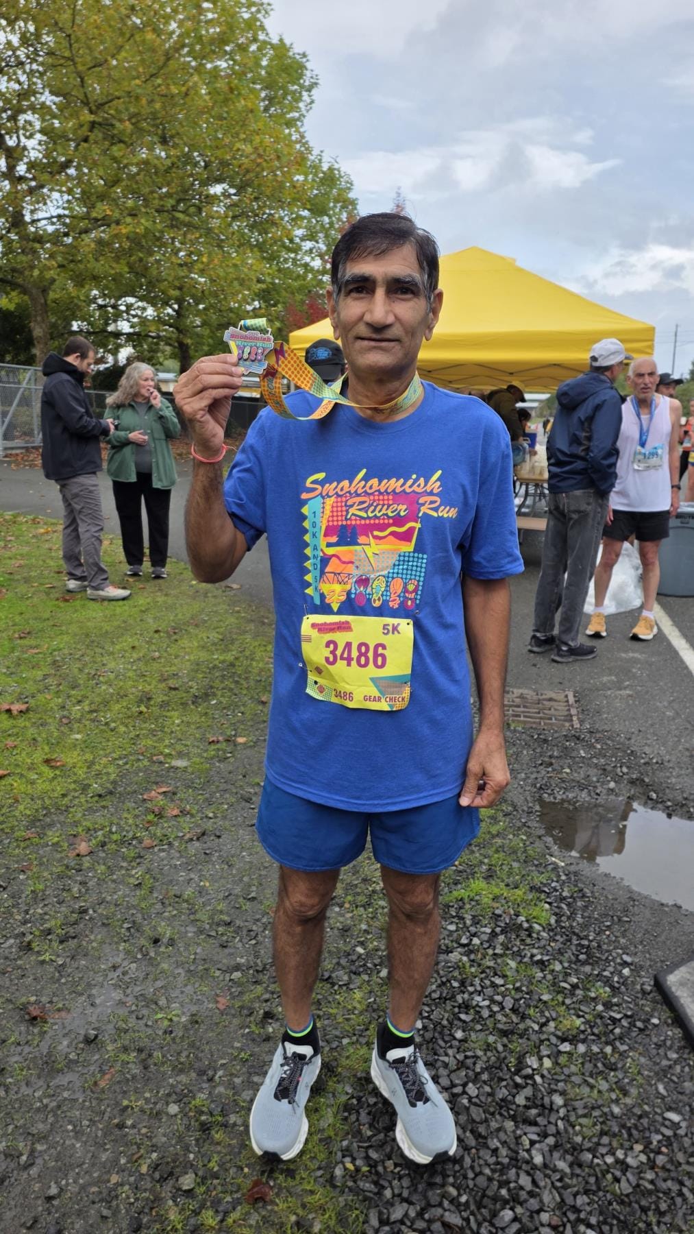 63 years old jaykumar won gold in 5 km mairathan in america