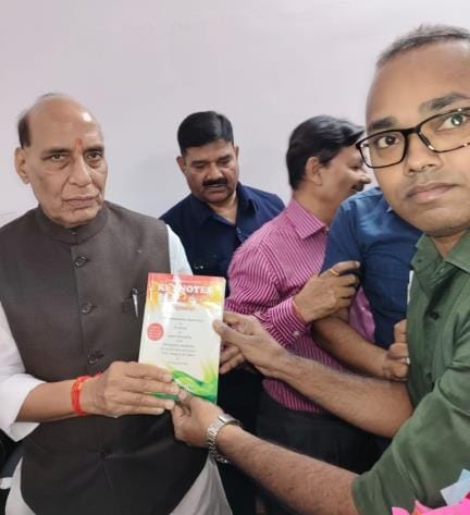 Defence Minister releases Dr. Rohit Gupta's book