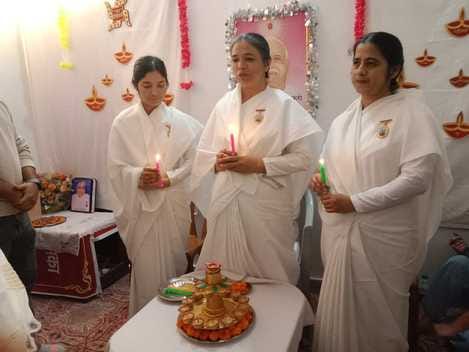 Diwali celebrated with spiritual message