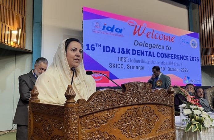Srinagar, Dental Conference, SKICC, Sakina Ittu