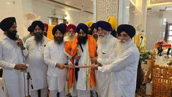 Inspired the Sangat to follow the path shown by the Sikh Gurus