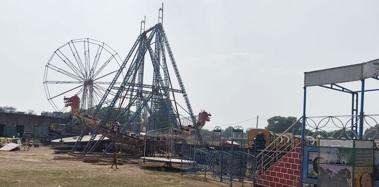 The historic Sri Krishna fair will begin on the 23rd, with swings and shops set up.