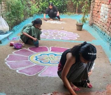 The district bathed in rainbow colored lights, Deepotsav festival celebrated with great pomp