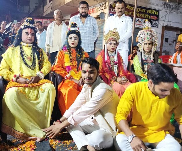 The audience's eyes became moist after watching Bharat Milap Leela.