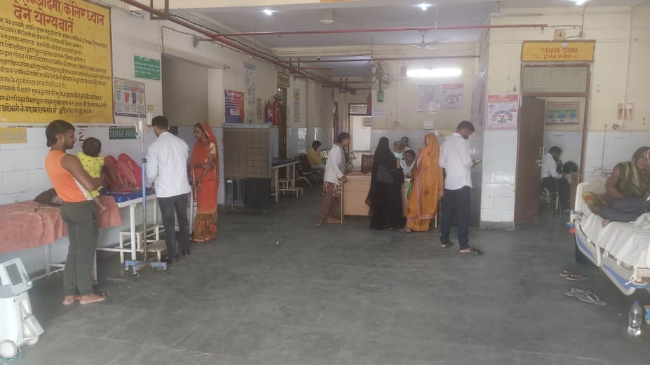 From the fire brigade to the hospital, everyone was on alert.